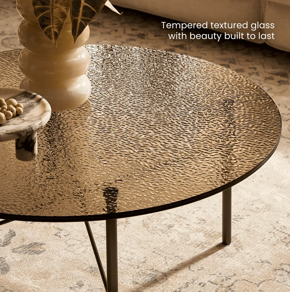 Table basse ronde Tréguier, vue 4 sur 6