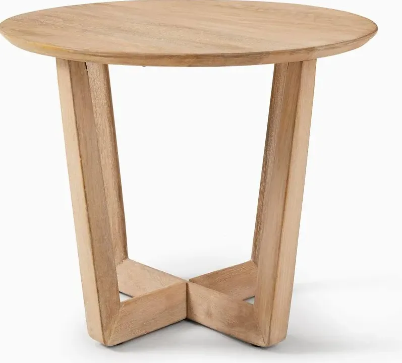 Table basse ronde Yvoire en bois massif, vue 6 sur 6