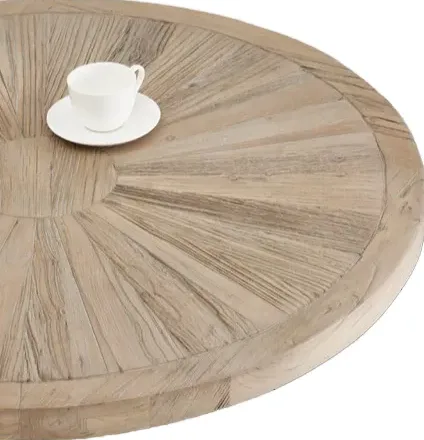 Table basse Salernes en orme, vue 4 sur 4