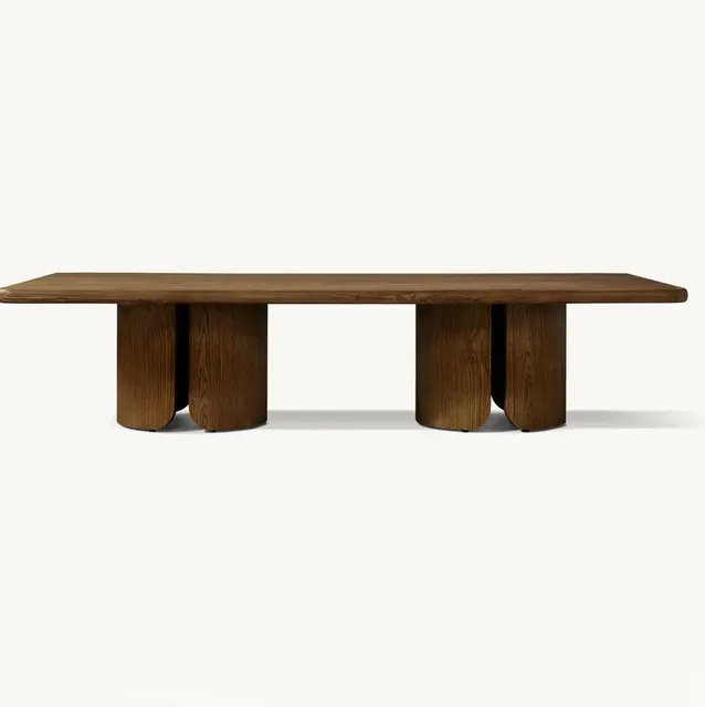 Table basse Salins en bois massif — tables basses et d'appoint