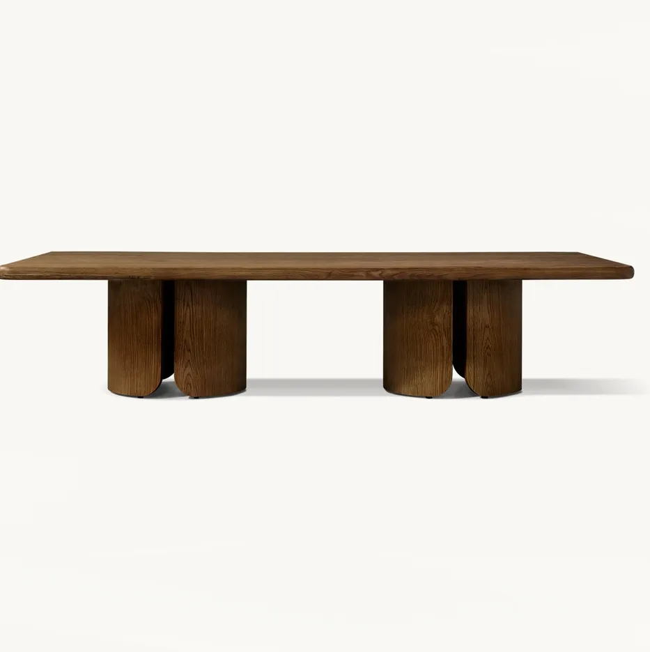 Table basse Salins en bois massif, collection tables basses et d'appoint ELWOOD HOME
