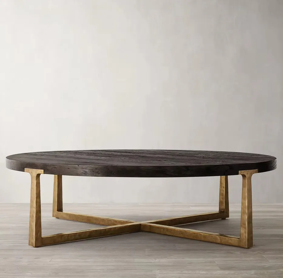 Table basse Sare en chêne, vue 5 sur 5