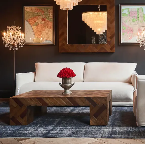 Table basse Seix en bois massif, vue 5 sur 5
