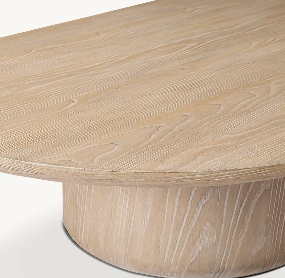 Table basse Semur en chêne, vue 2 sur 4