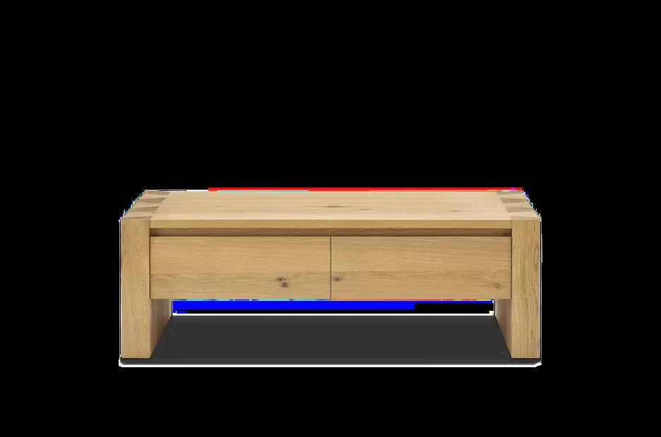 Table basse Sixt en bois massif, vue 4 sur 6