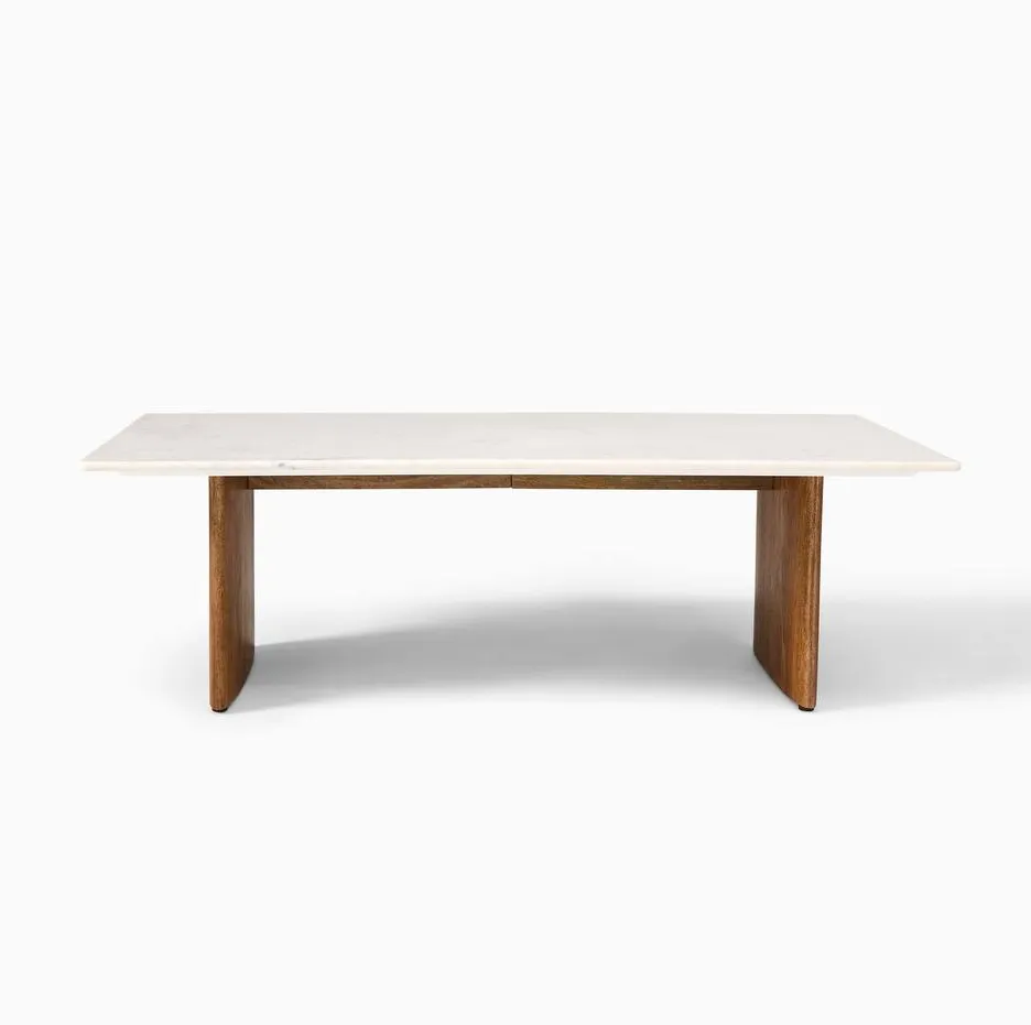 Table basse Sixt en marbre, vue 4 sur 5