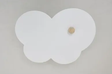 Table basse Souillac en marbre blanc, vue 3 sur 4
