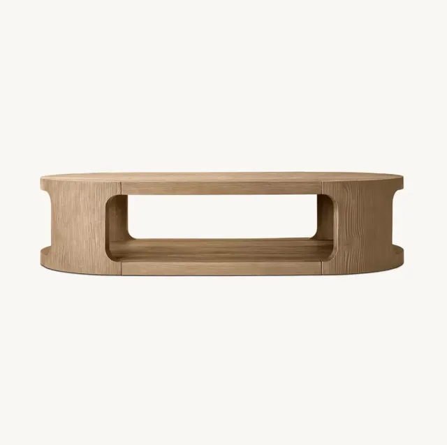 Table basse Soulac en chêne — tables basses et d'appoint