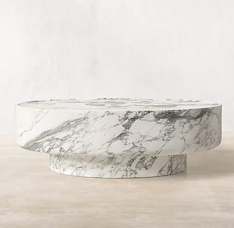 Table basse Tarascon en marbre — tables basses et d'appoint