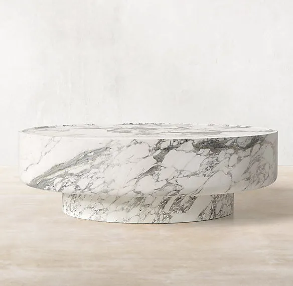 Table basse Tarascon en marbre — tables basses et d'appoint