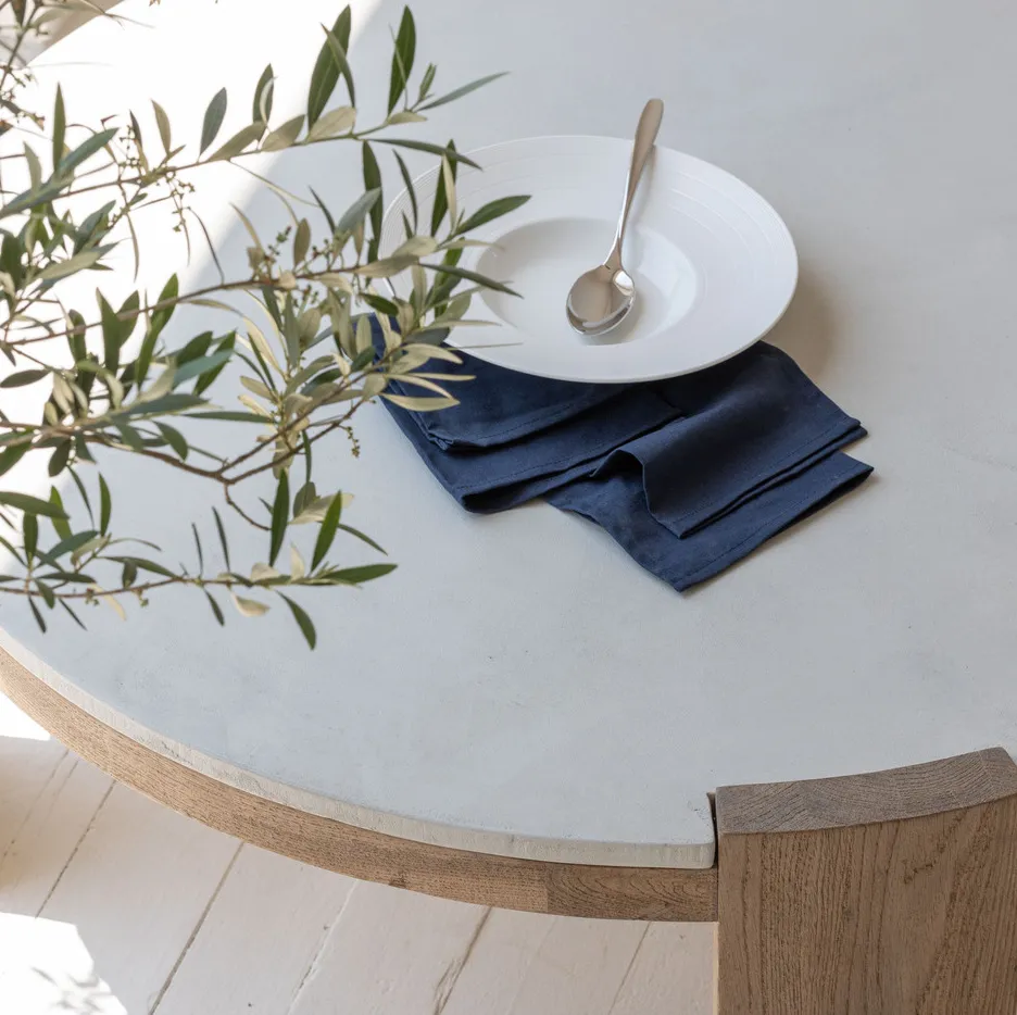 Table basse Tournus en chêne, vue 5 sur 6