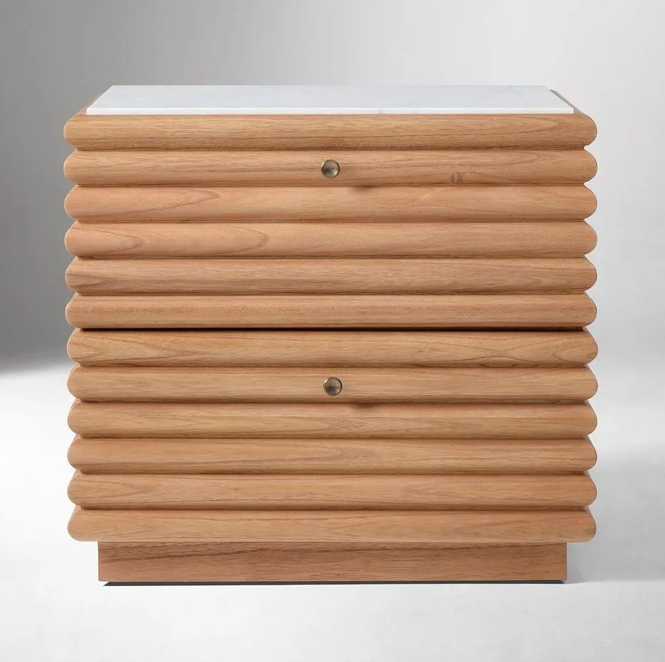 Table d'appoint Apt en marbre, vue 2 sur 6