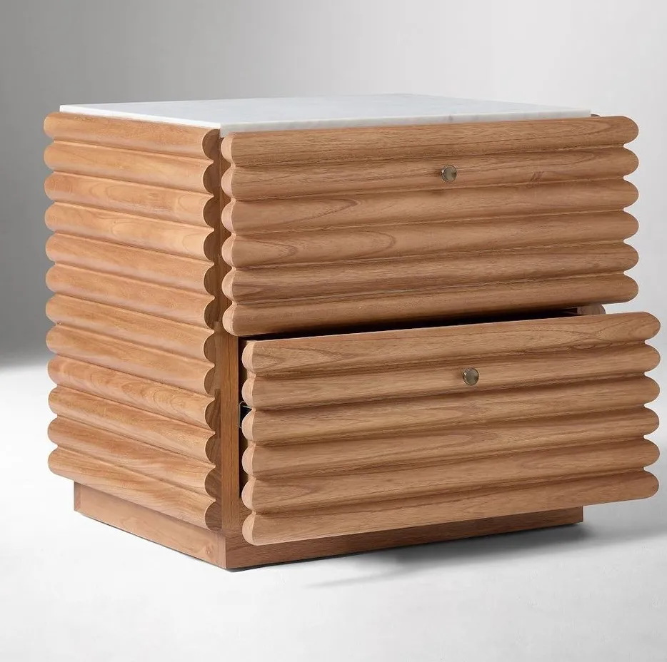 Table d'appoint Apt en marbre, vue 3 sur 6