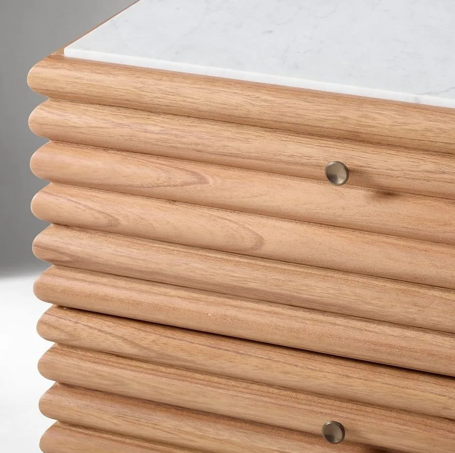 Table d'appoint Apt en marbre, vue 6 sur 6