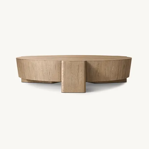Table d'appoint Arreau en chêne — tables basses et d'appoint