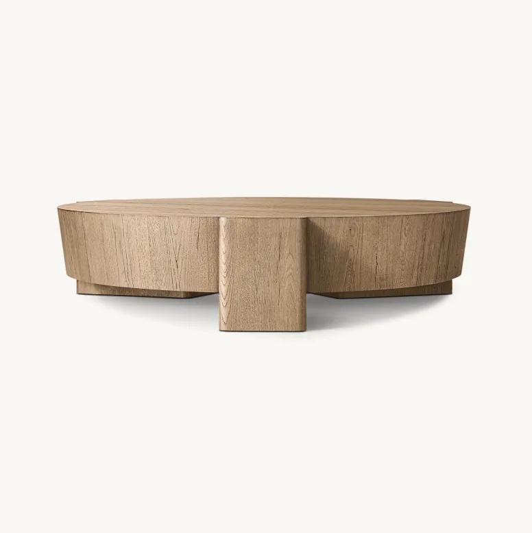 Table d'appoint Arreau en chêne, collection tables basses et d'appoint ELWOOD HOME
