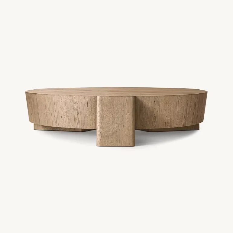 Table d'appoint Arreau en chêne, vue 5 sur 6