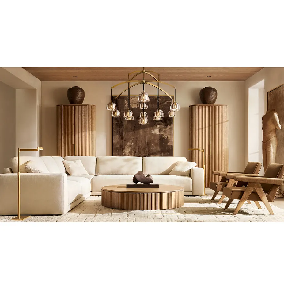 Table d'appoint Autoire en chêne, collection tables basses et d'appoint ELWOOD HOME