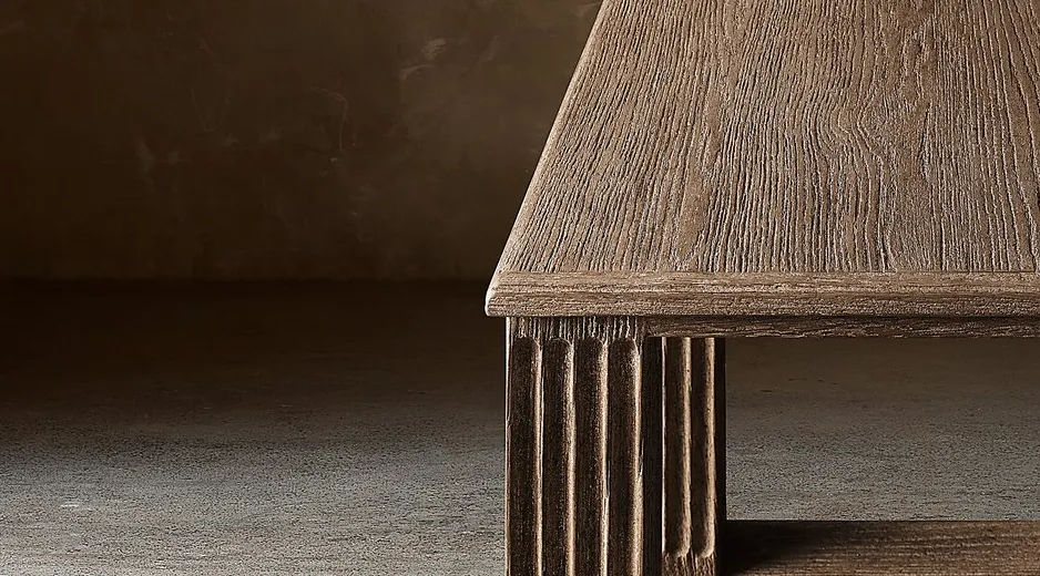 Table d'appoint Bonnieux en bois massif, vue 3 sur 4