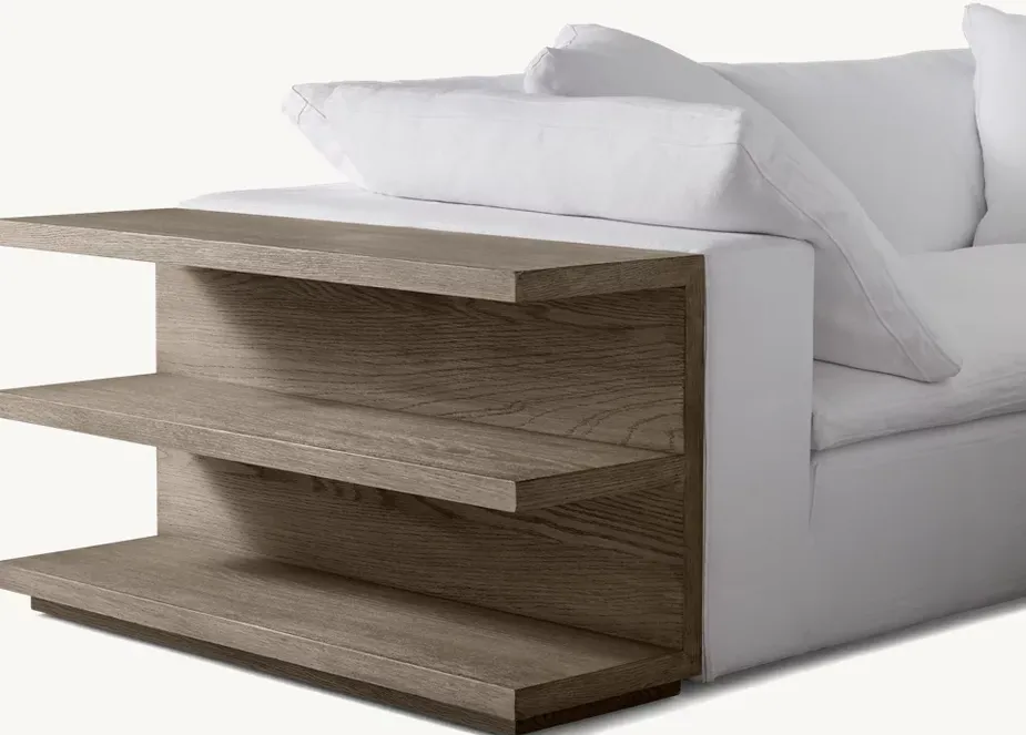 Table d'appoint Cassis en bois massif, vue 3 sur 5