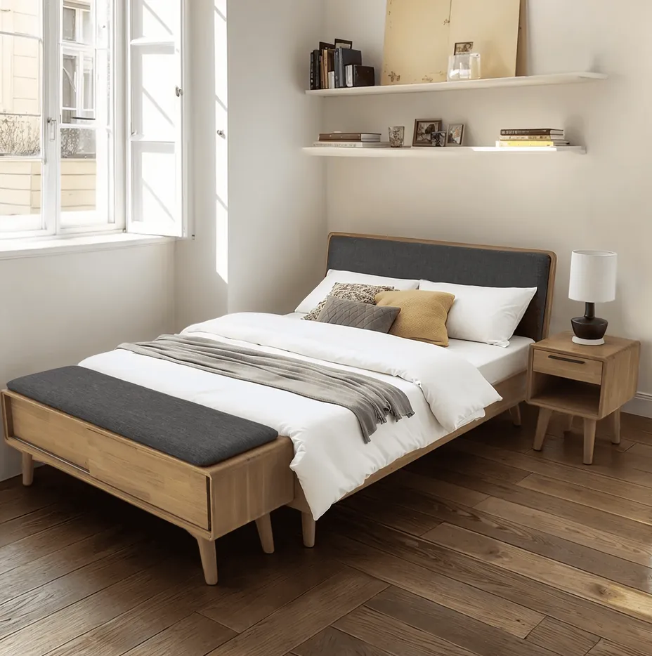 Table d'appoint Chevreuse scandinave, vue 3 sur 6