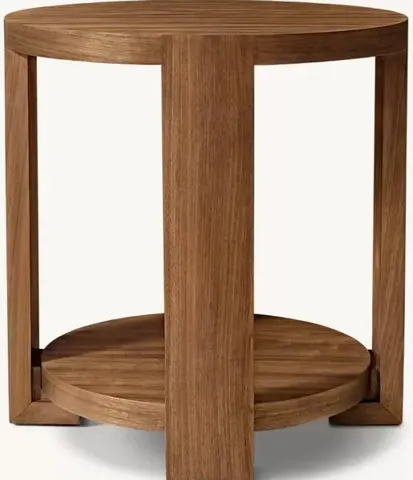 Table d'appoint Hossegor en bois massif — tables basses et d'appoint