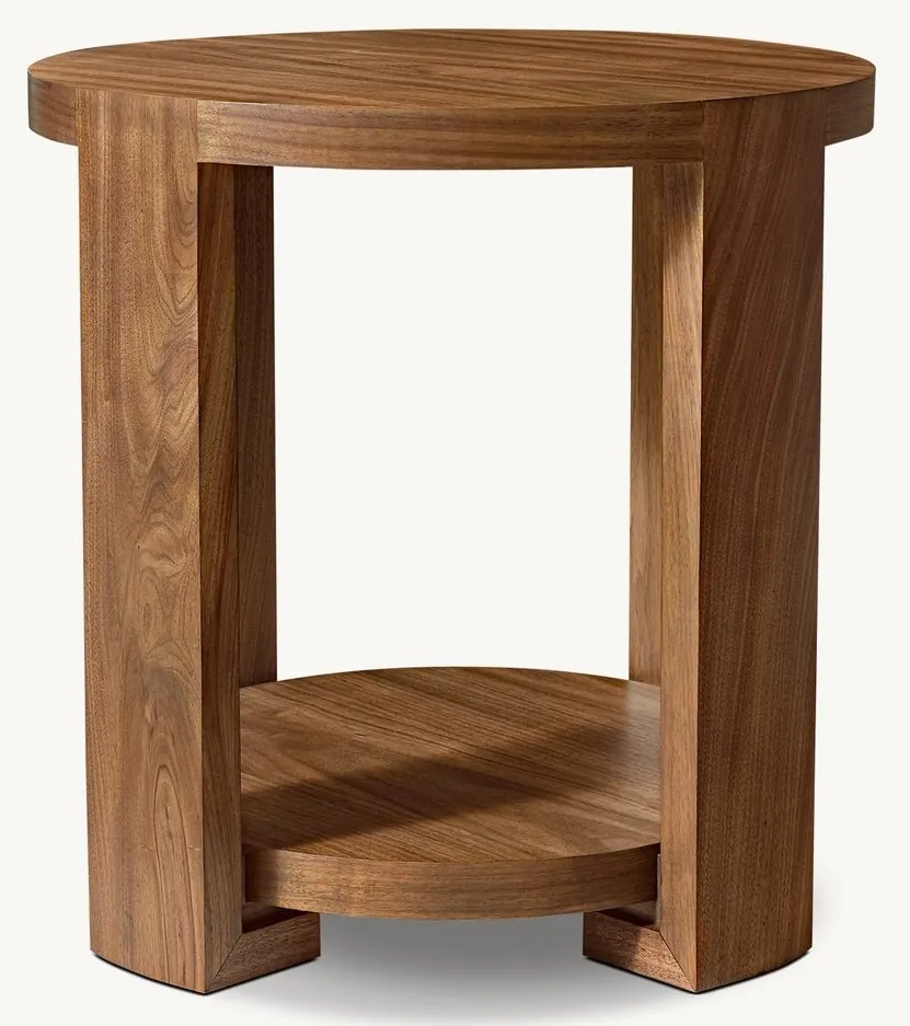 Table d'appoint Hossegor en bois massif, vue 4 sur 5