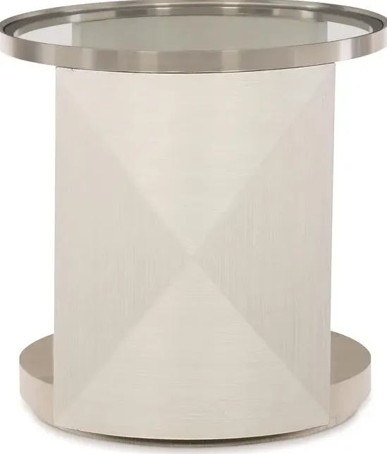 Table d'appoint Lagrasse en bois massif, vue 2 sur 4