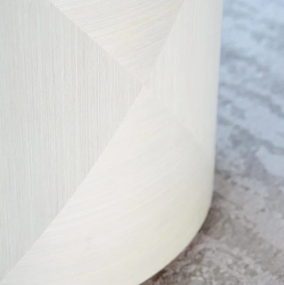 Table d'appoint Lagrasse en bois massif, vue 4 sur 4