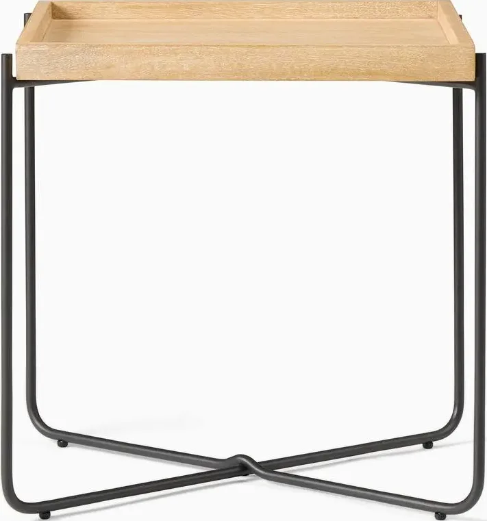 Table d'appoint Manosque rustique, vue 3 sur 4
