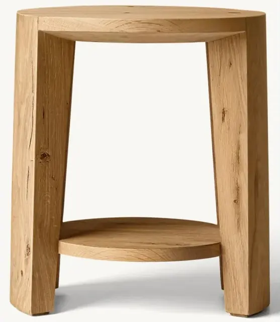 Table d'appoint Martel en bois massif — tables basses et d'appoint