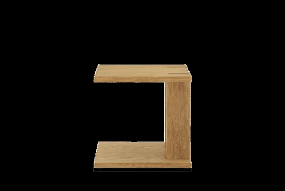 Table d'appoint Moret en chêne, vue 5 sur 6