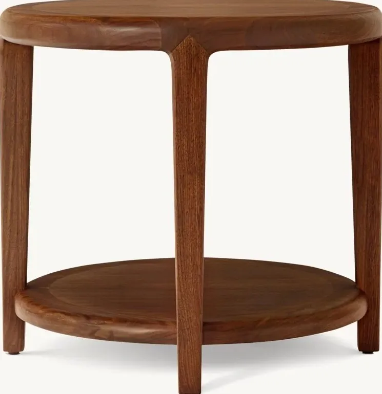 Table d'appoint Navarrenx en chêne, vue 3 sur 6
