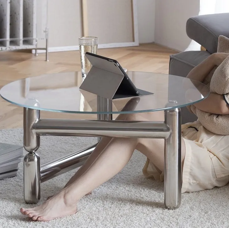 Table d'appoint Nolay minimaliste, vue 3 sur 6