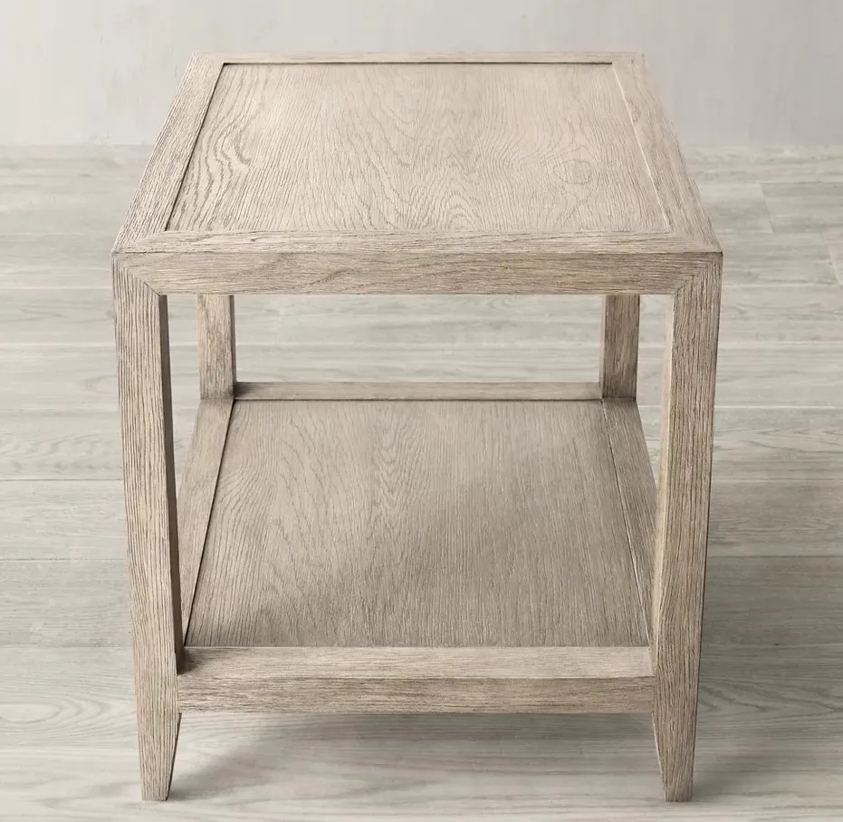 Table d'appoint Oloron en chêne, collection tables basses et d'appoint ELWOOD HOME