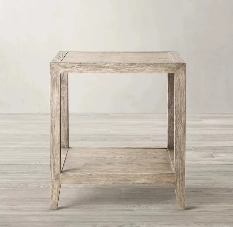 Table d'appoint Oloron en chêne, vue 3 sur 6