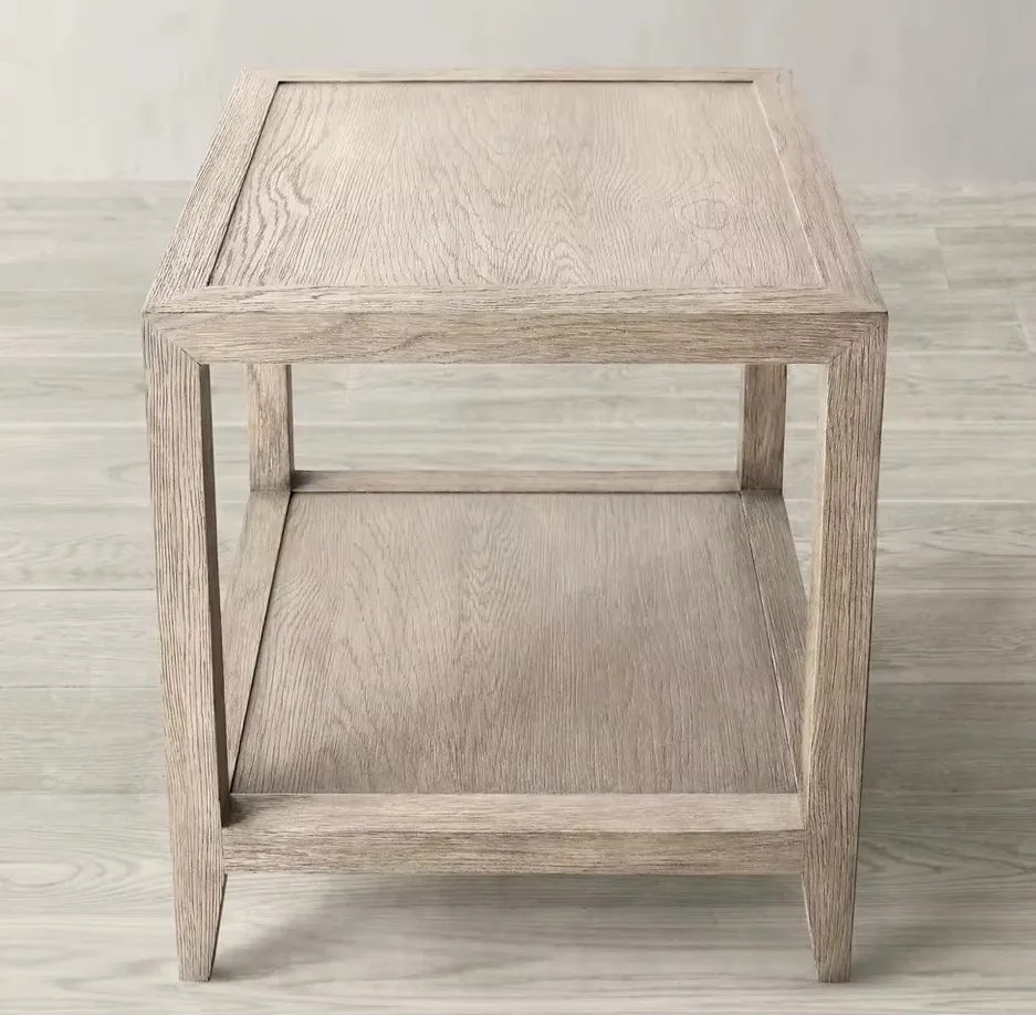 Table d'appoint Oloron en chêne, vue 4 sur 6