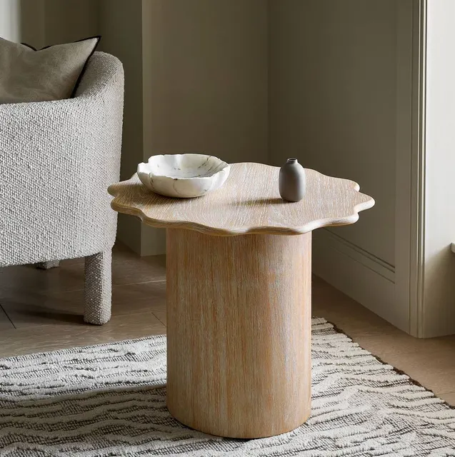 Table d'appoint Tarascon en chêne — tables basses et d'appoint