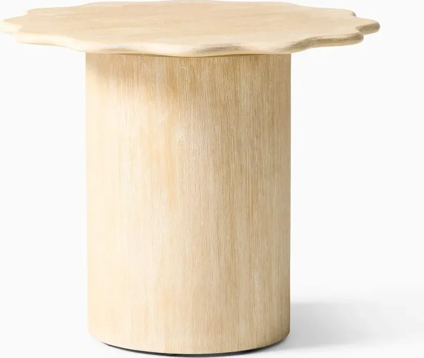 Table d'appoint Tarascon en chêne, vue 4 sur 6