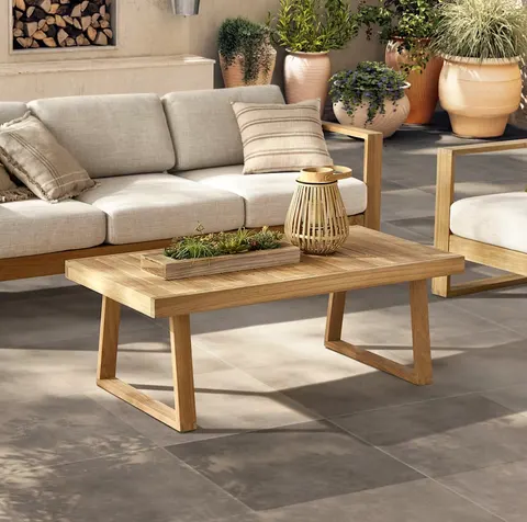 Table d'appoint Thônes en bois massif — tables basses et d'appoint