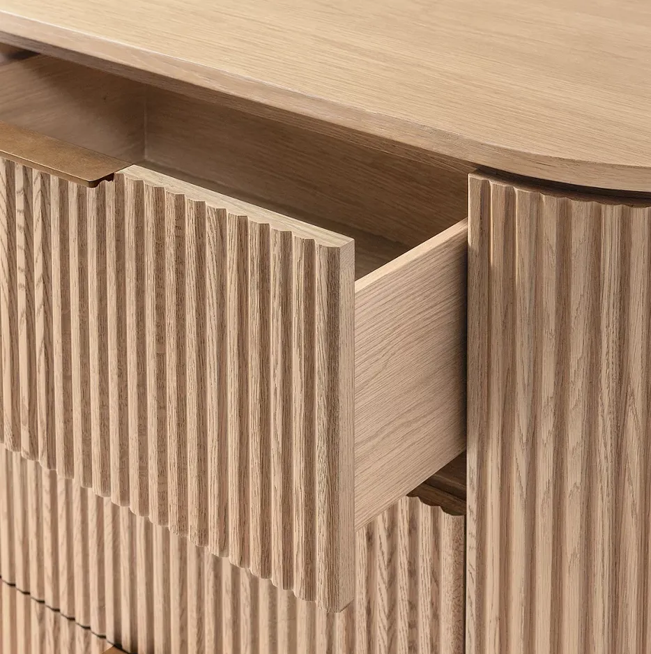 Table de chevet Andernos en chêne, vue 5 sur 5
