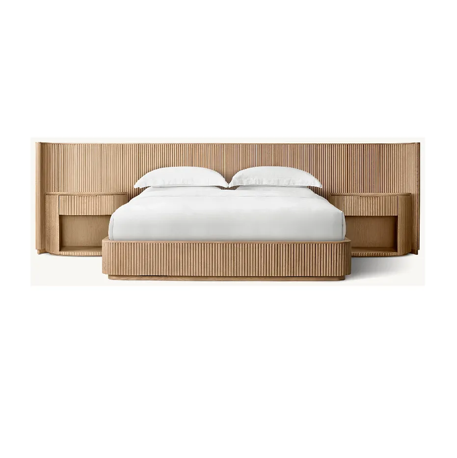 Table de chevet Annot en bois massif, vue 4 sur 5