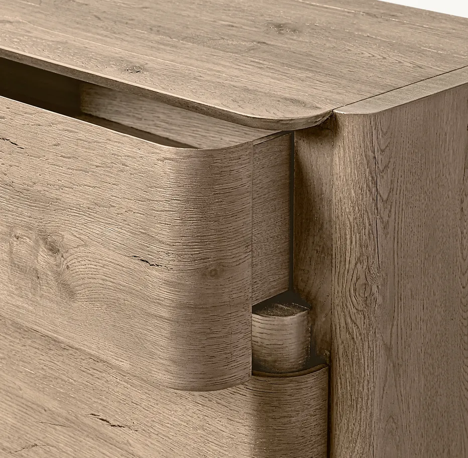 Table de chevet Arbois vintage, vue 4 sur 6