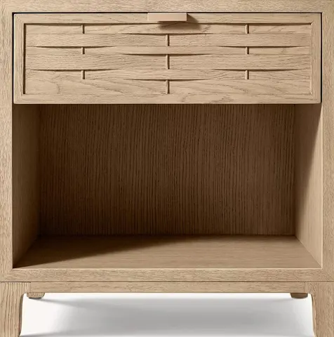Table de chevet Autoire en chêne — tables de chevet