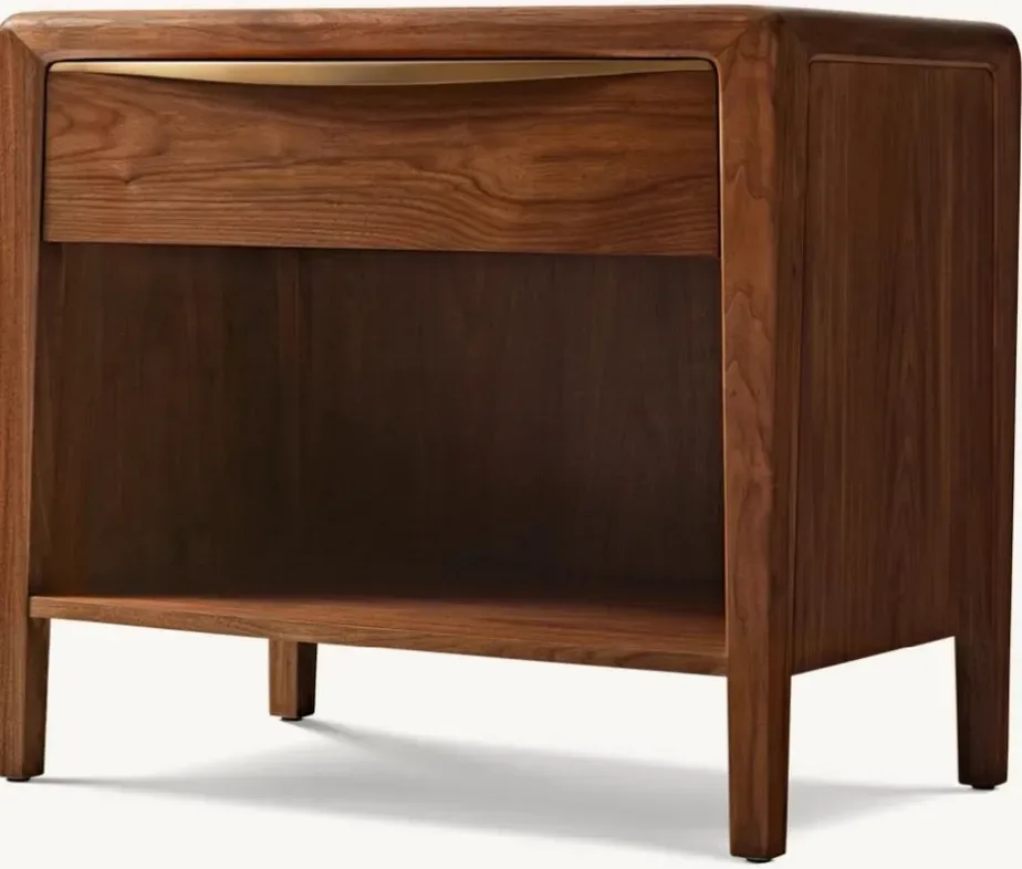 Table de chevet Autun vintage, vue 3 sur 6