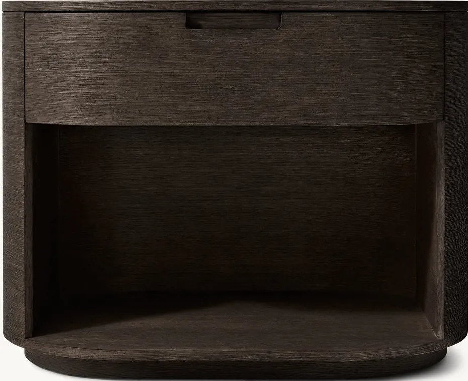 Table de chevet Barjac en bois massif, vue 3 sur 6