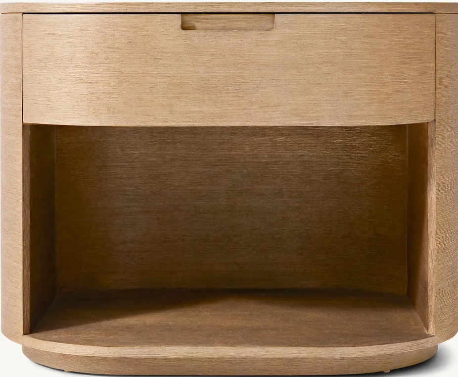 Table de chevet Barjac en bois massif, vue 4 sur 6