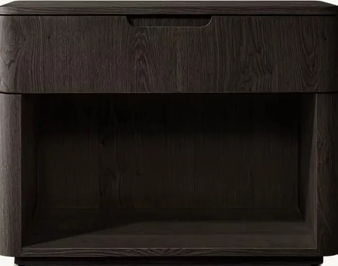 Table de chevet Belley en bois massif, vue 3 sur 6