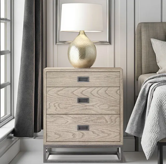 Table de chevet Biscarrosse scandinave — tables de chevet