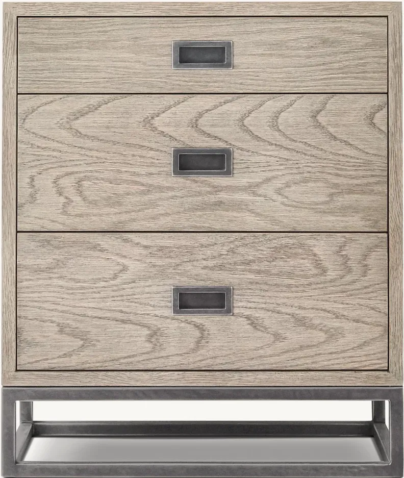 Table de chevet Biscarrosse scandinave, vue 3 sur 5